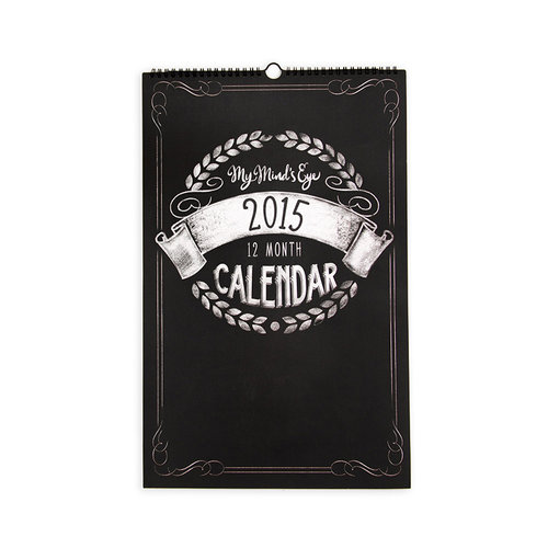 My Minds Eye - Chalk Collection - Calendar - 2015