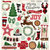 My Minds Eye - Comfort and Joy Collection - Christmas - 12 x 12 Chipboard Stickers - Elements