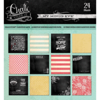 My Mind's Eye - Chalk Studio 2 Collection - 6 x 6 Paper Pad