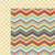 My Mind&#039;s Eye - Skys the Limit Collection - 12 x 12 Double Sided Paper - Mixed-Chevron