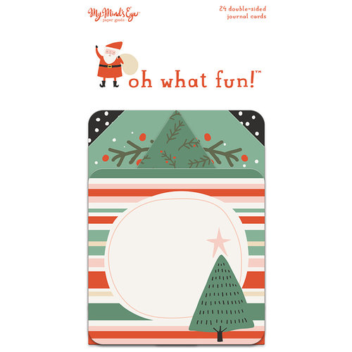 My Minds Eye - Oh What Fun Collection - Christmas - Journal Cards