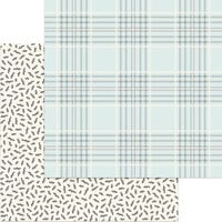 My Minds Eye - Gingham Gardens Collection - 12 x 12 Double Sided Paper - Georgia