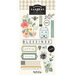 My Minds Eye - Gingham Gardens Collection - Chipboard Embellishments
