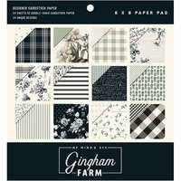 My Minds Eye - Gingham Farm Collection - 6 x 6 Paper Pad