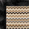 My Mind's Eye - Happy Haunting Collection - Halloween - 12 x 12 Double Sided Paper - Chevron