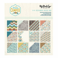 My Minds Eye - Happy Camper Collection - 6 x 6 Paper Pad