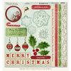 My Mind's Eye - Holly Jolly Collection - 12 x 12 Chipboard Stickers - Elements, CLEARANCE