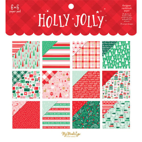 My Minds Eye Holly Jolly Paper Pad