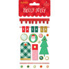 My Minds Eye - Christmas - Holly Jolly Collection - Decorative Brads with Foil Accents