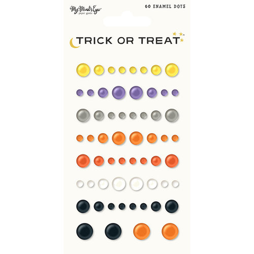 My Minds Eye - Trick or Treat Collection - Halloween - Enamel Dots