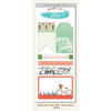My Minds Eye - Jubilee Collection - Mint Julep - Cardstock Stickers - Labels - Ride