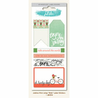 My Minds Eye - Jubilee Collection - Mint Julep - Cardstock Stickers - Labels - Ride