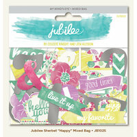 My Minds Eye - Jubilee Collection - Sherbet - Mixed Bag - Happy