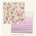 My Minds Eye - Jubilee Collection - Sherbet - 12 x 12 Double Sided Paper - Happy Lovely