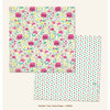 My Minds Eye - Jubilee Collection - Sherbet - 12 x 12 Double Sided Paper - You Sweet