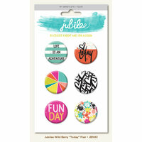 My Minds Eye - Jubilee Collection - Wild Berry - Flair Pins - Today