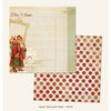 My Minds Eye - Joyous Collection - Christmas - 12 x 12 Double Sided Paper - Dear Santa