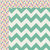 My Mind&#039;s Eye - Kate and Co Collection - Cambridge Court - 12 x 12 Double Sided Paper - Chevron