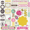 My Mind's Eye - Kate and Co Collection - Cambridge Court - 12 x 12 Cardstock Stickers