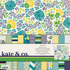 My Mind's Eye - Kate and Co Collection - Oxford Lane - 12 x 12 Paper Kit
