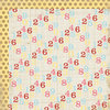 My Mind's Eye - Kraft Funday Collection - Happy Days - 12 x 12 Double Sided Kraft Paper - Lemon Drop