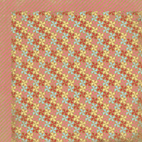 My Mind's Eye - Kraft Funday Collection - Happy Days - 12 x 12 Double Sided Kraft Paper - Pinwheels