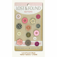 My Mind's Eye - Lost and Found 2 Collection - Blush - Buttons - Better