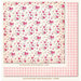 My Mind's Eye - Lost and Found 2 Collection - Blush - 12 x 12 Double Sided Paper - Sweet Bouquet