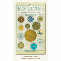My Mind's Eye - Lost and Found 2 Collection - Breeze - Buttons - Boyish