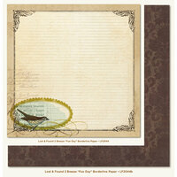 My Mind's Eye - Lost and Found 2 Collection - Breeze - 12 x 12 Double Sided Paper - Fun Day Borderline
