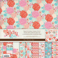 My Mind's Eye - Lucky in Love Collection - 12 x 12 Paper Kit