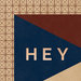 My Minds Eye - Hey Mister Collection - 12 x 12 Double Sided Kraft Paper with Foil Accents - Hey There