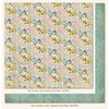 My Mind's Eye - Miss Caroline Collection - Fiddlesticks - 12 x 12 Double Sided Paper - Lucky Tapestry