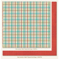 My Mind's Eye - Miss Caroline Collection - Dilly Dally - 12 x 12 Double Sided Paper - Hello Flannel
