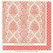 My Mind's Eye - Miss Caroline Collection - Dolled Up - 12 x 12 Double Sided Paper - Princess Lace