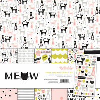 My Minds Eye - Meow Collection - 12 x 12 Paper and Accessories Kit