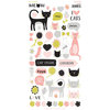 My Minds Eye - Meow Collection - Cardstock Stickers