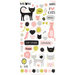 My Minds Eye - Meow Collection - Cardstock Stickers