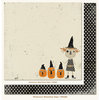 My Mind's Eye - Mischievous Collection - Halloween - 12 x 12 Double Sided Paper - Bewitching