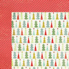 My Mind's Eye - Mistletoe Magic Collection - Christmas - 12 x 12 Double Sided Paper - Trees