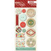 My Mind's Eye - Mistletoe Magic Collection - Christmas - Decorative Buttons