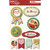 My Mind&#039;s Eye - Mistletoe Magic Collection - Christmas - 3 Dimensional Stickers