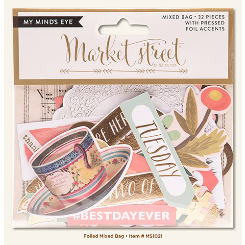 My Mind's Eye - Market Street Collection - Ashbury Heights - Mixed Bag with Foil Accents