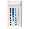 My Minds Eye - Necessities Collection - Blues - Enamel Dots