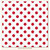 My Minds Eye - Necessities Collection - Reds - 12 x 12 Paper - Dot