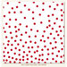 My Minds Eye - Necessities Collection - Reds - 12 x 12 Vellum Paper - Confetti