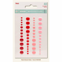 My Mind's Eye - Necessities Collection - Reds - Enamel Dots