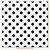 My Minds Eye - Necessities Collection - Black and Gray - 12 x 12 Paper - Dot