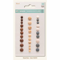 My Minds Eye - Necessities Collection - Wood - Dots
