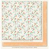 My Mind's Eye - On The Bright Side Collection - Two - 12 x 12 Double Sided Paper - Small Floral Things